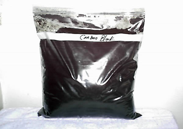 生產(chǎn)好的滾筒炭黑樣品